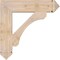 Ekena Millwork Legacy Arts & Crafts Smooth Bracket, Douglas Fir, 5 1/2"W x 28"D x 28"H BKT06X28X28LEC03SDF - alternate 2